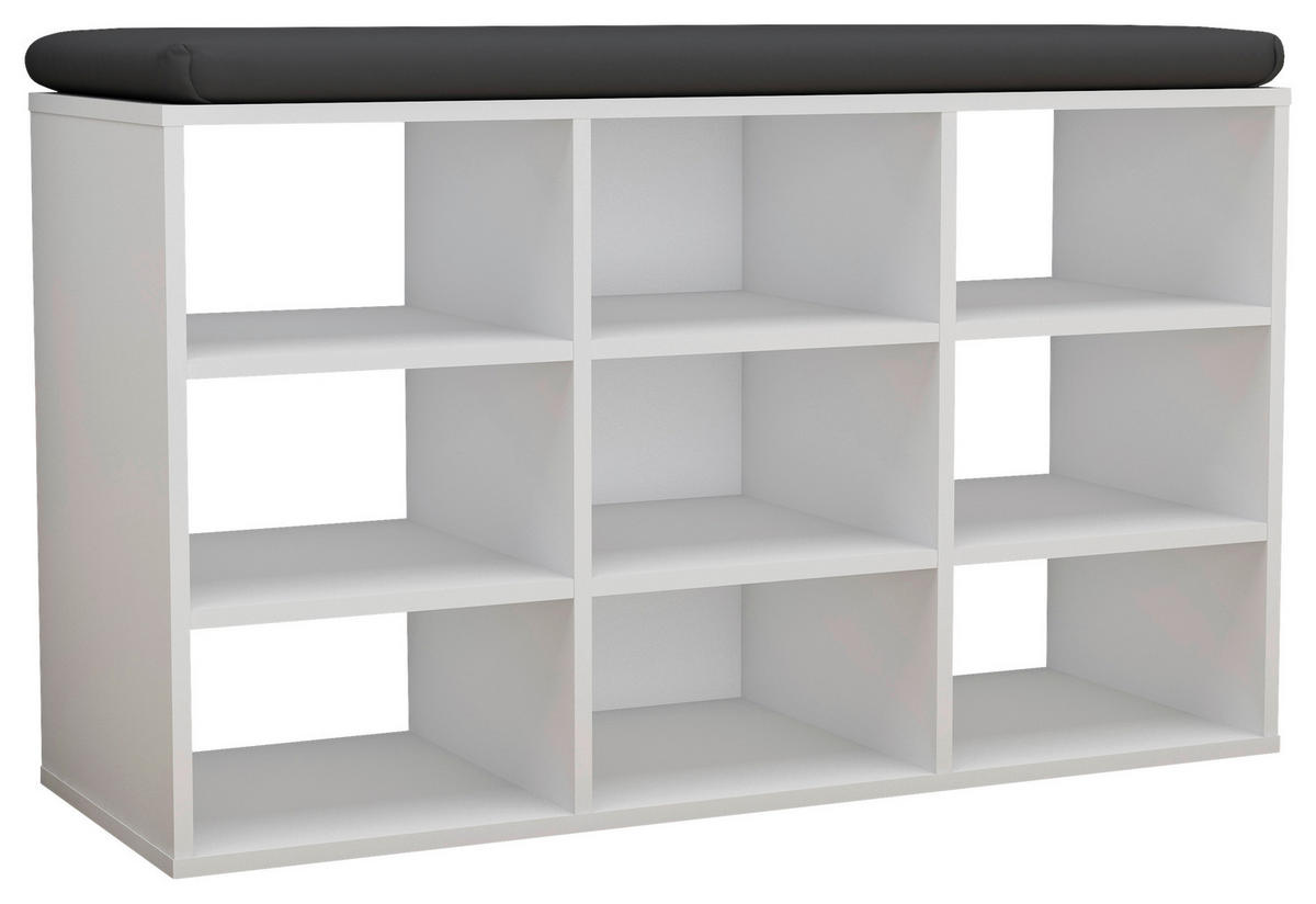 SKOHYLLA 80/50/30 cm  - vit, Design, trämaterial (80/50/30cm) - MID.YOU
