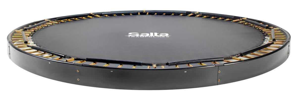 BODENTRAMPOLIN SALTA 5065A  - Schwarz, Trend, Metall (366cm) - Salta