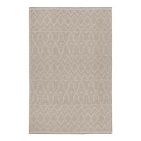 HANDWEBTEPPICH 140/200 cm Ana Taupe, Ecru rechteckig  - Taupe/Ecru, Design, Textil (140/200cm) - Esprit