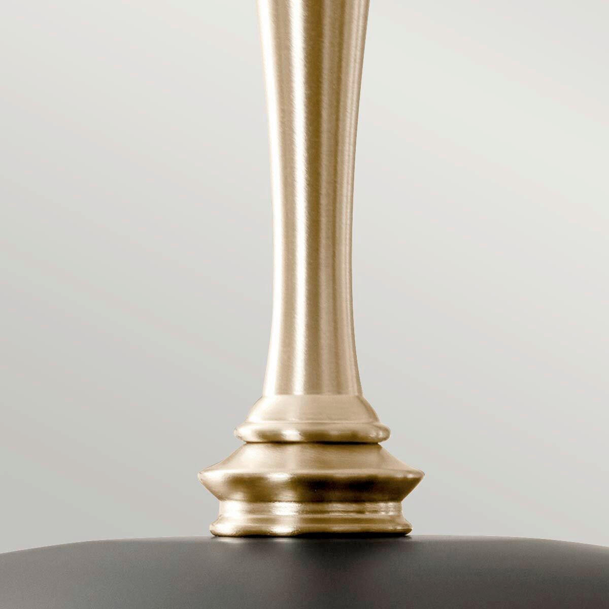 HÄNGELEUCHTE    - Champagner/Schwarz, Konventionell, Metall (225.9/33/50.8cm) - Elstead Lighting