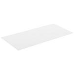 OBERPLATTE in - Weiß, Basics, Glas (90,30/40,50/0,40cm) - Voleo