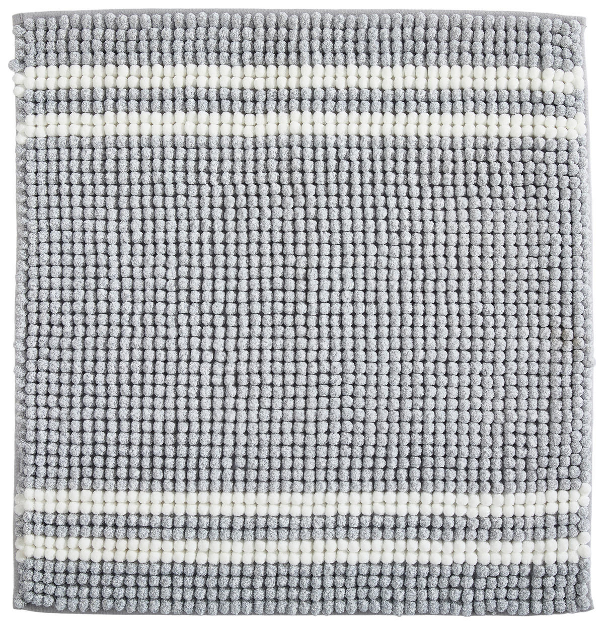 BADEMATTE Grau 60/60 cm  - Grau, Textil (60/60cm) - Esposa