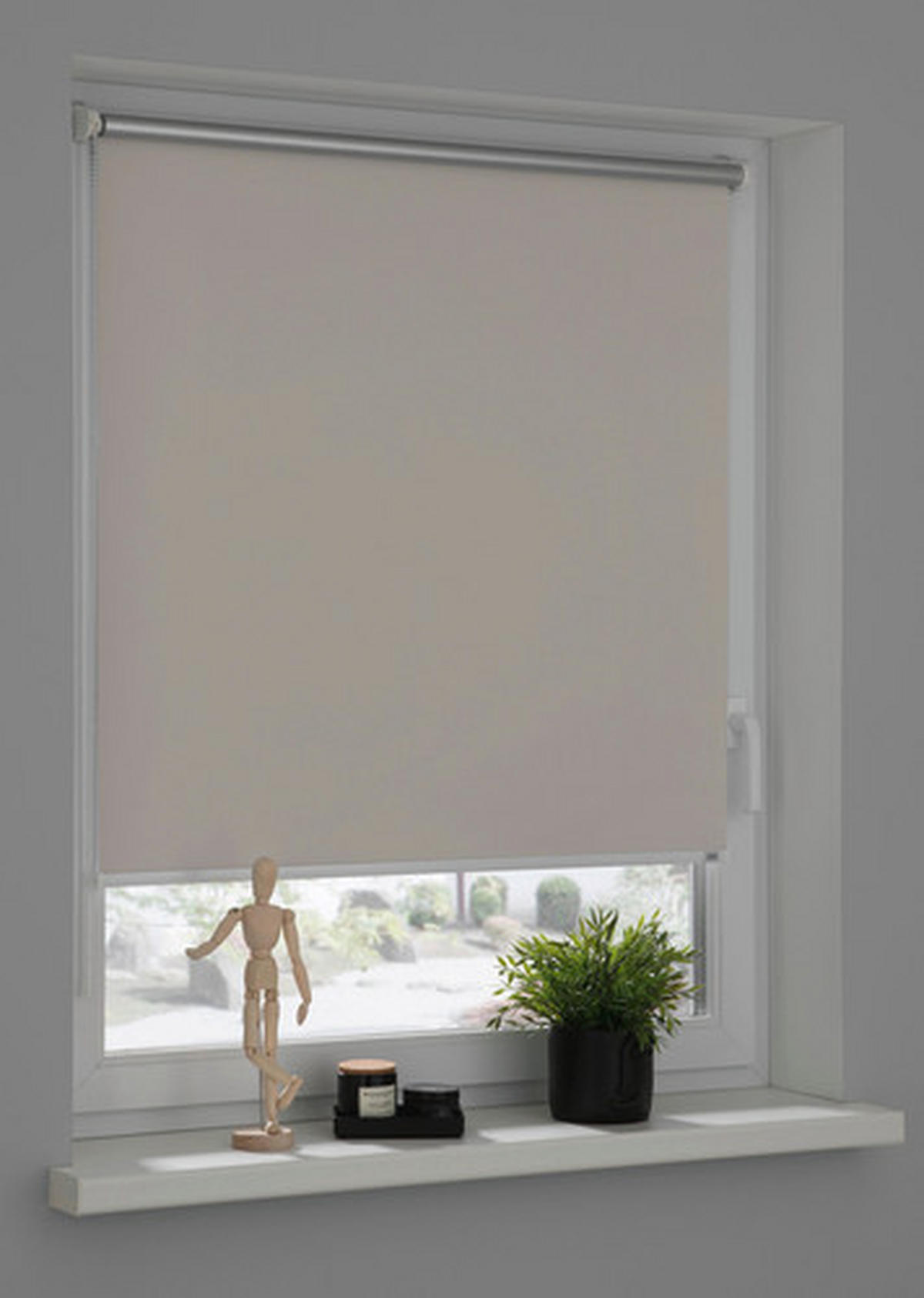 MÖRKLÄGGANDE RULLGARDIN 100/150 cm  - beige, Basics, textil (100/150cm) - Schöner Wohnen