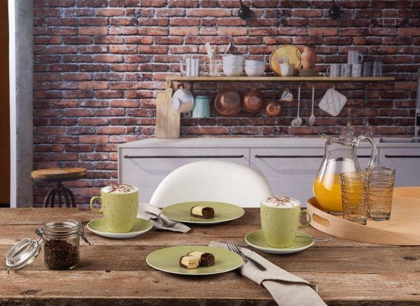 REGGELIZŐ TÁNYÉR 21,5 cm  - zöld, Lifestyle, kerámia (21,5cm) - Seltmann Weiden