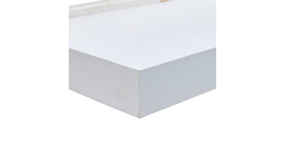 WANDBOARD Holzwerkstoff Weiß  - Weiß, Basics, Holzwerkstoff (50/5/25cm) - Xora