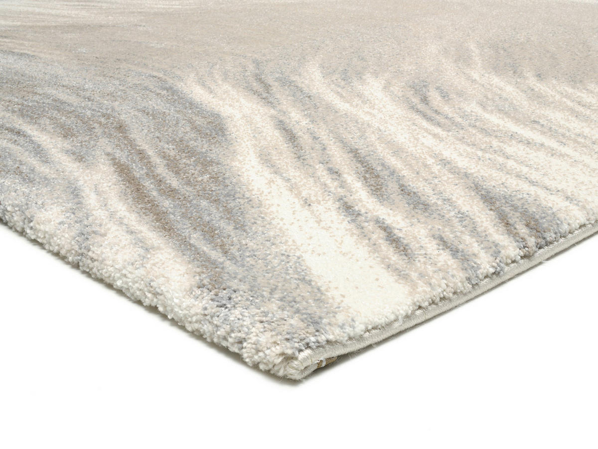 TEPPICH 160/230 cm Seraphin Liora Grau, Hellgrau, Beige  - Beige/Hellgrau, Design, Textil (160/230cm) - Novel