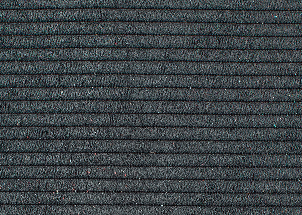 ECKSOFA in Cord Anthrazit  270/210 cm  - Anthrazit/Schwarz, Design, Kunststoff/Textil (270/210cm) - Pure Home Lifestyle