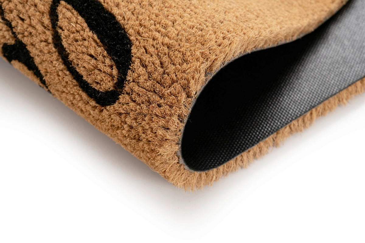 FUßMATTE 40/60 cm  - Hellbraun, Basics, Textil (40/60cm) - Kayoom