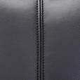 CHEFSESSEL Lederlook, Netz Schwarz  - Schwarz, KONVENTIONELL, Textil/Metall (73/112 - 122/73cm) - Cantus