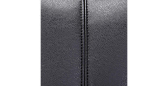 CHEFSESSEL Lederlook, Netz Schwarz - Schwarz, KONVENTIONELL, Textil/Metall (73/112 - 122/73cm) - Cantus