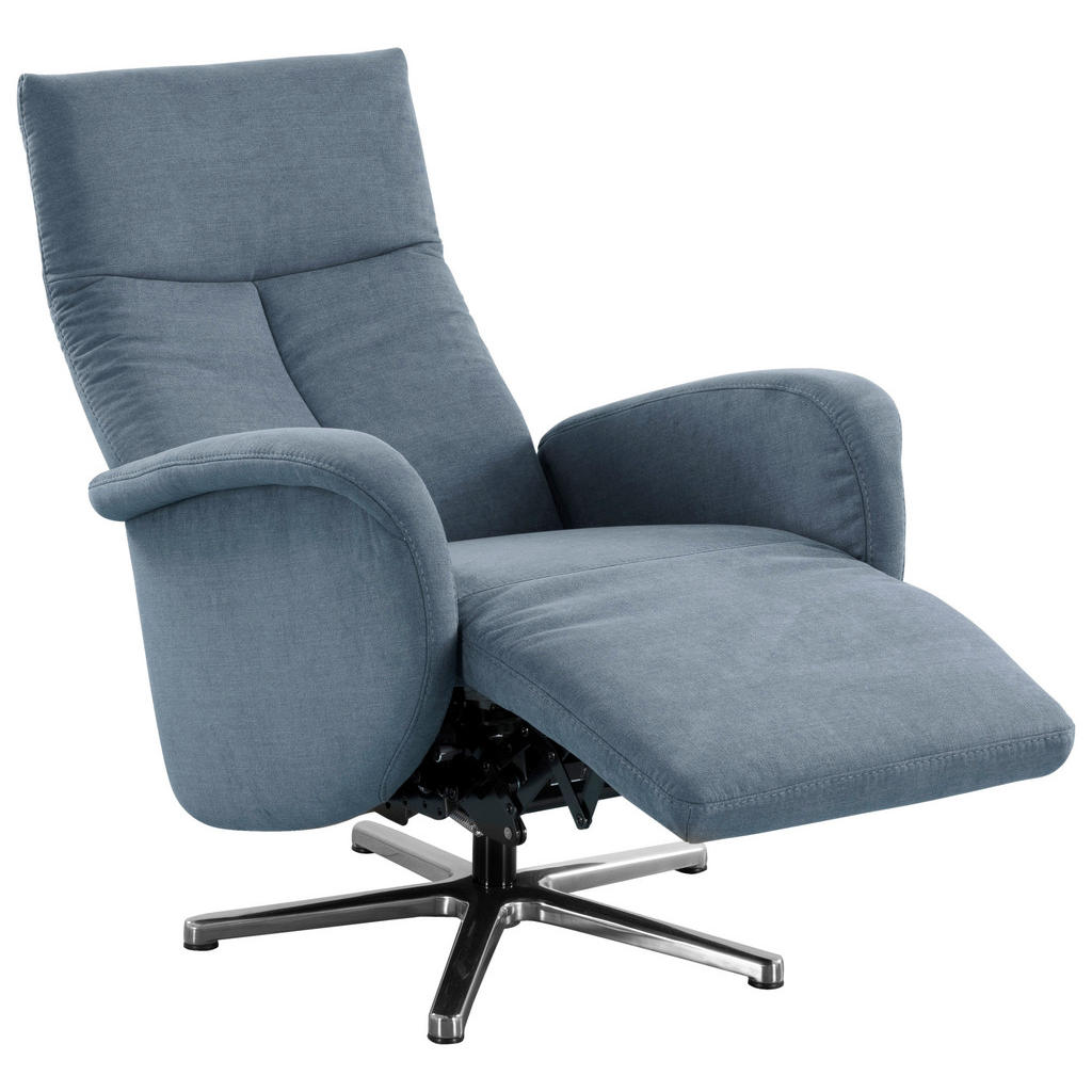 Thumbnail - Sit & More Relaxsessel, Hellblau, Textil, 75x112x82 cm, Goldenes M, Oeko-Tex® Standard 100, Made in Europe, DGM-Klimapak...