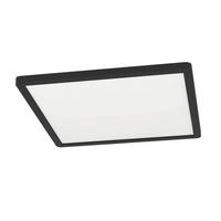 TAKLAMPA FÖR BADRUM Curitiba 29/29/2,5 cm  - vit/svart, Basics, plast (29/29/2,5cm) - Celina
