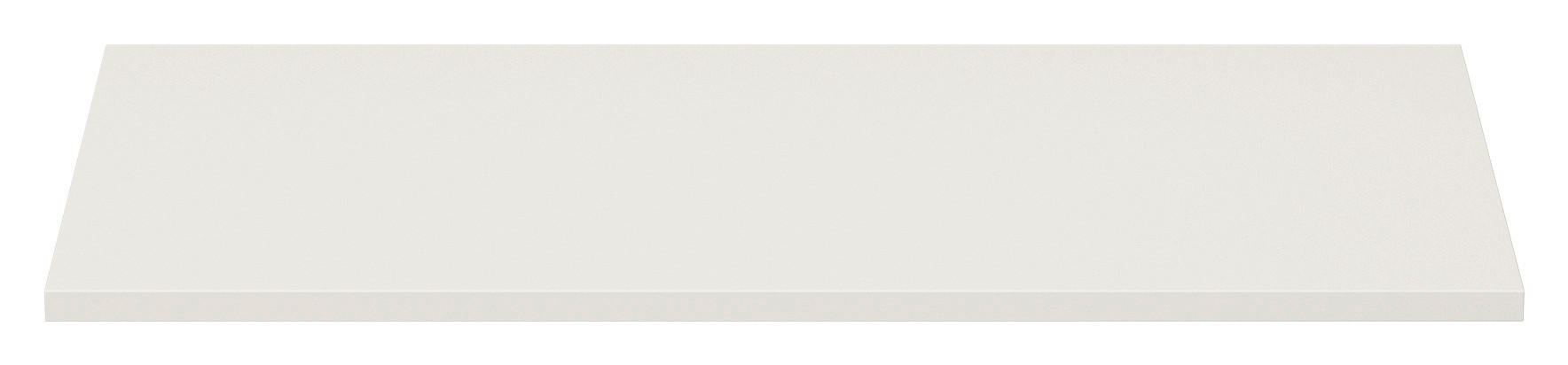 EINLEGEBODEN 98,7/2,2/53 cm Weiß  - Weiß, Design, Holzwerkstoff (98,7/2,2/53cm) - Boxxx