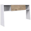 BETTÜBERBAU - Weiss/Eichefarben, Konventionell, Holzwerkstoff (209/107/39cm) - Boxxx