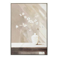 KUNSTDRUCK 70/100 cm  - Silberfarben/Braun, Natur, Holz/Kunststoff (70/100cm) - Monee