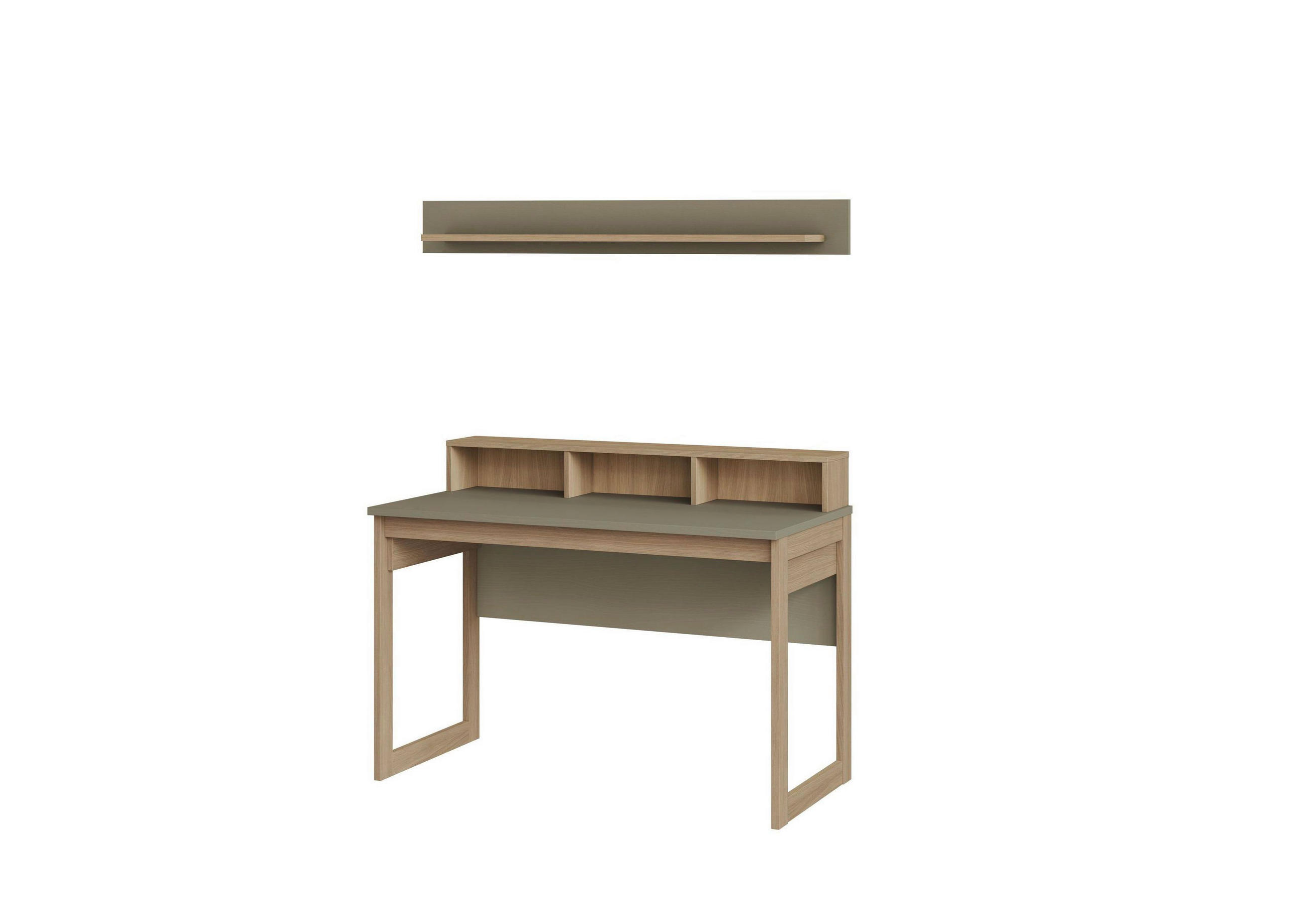 BÜRO - Eukalyptusholzfarben, Design, Holzwerkstoff (150/170/60cm) - MID.YOU