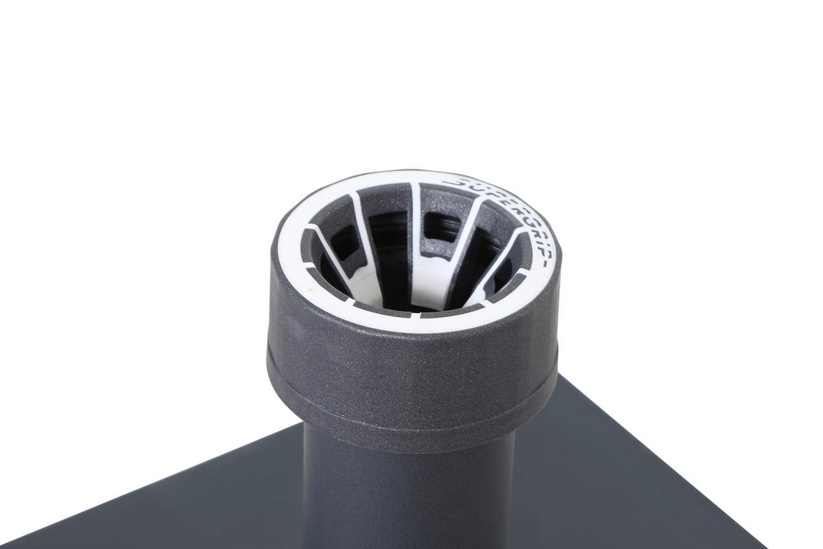 SONNENSCHIRMSTÄNDER - Anthrazit, KONVENTIONELL, Kunststoff/Stein (40/11/40cm) - Siena Garden