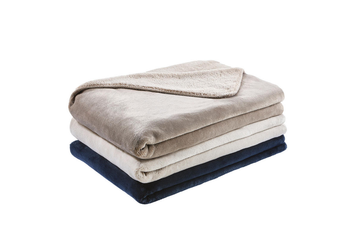 ĆEBE 150/200 cm plava  - plava, tekstil (150/200cm) - Dieter Knoll