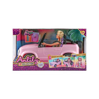 IGRAČKA AUTOMOBIL  Sara  - prljavo ružičasta, Basics, plastika (39/22.2/21cm)