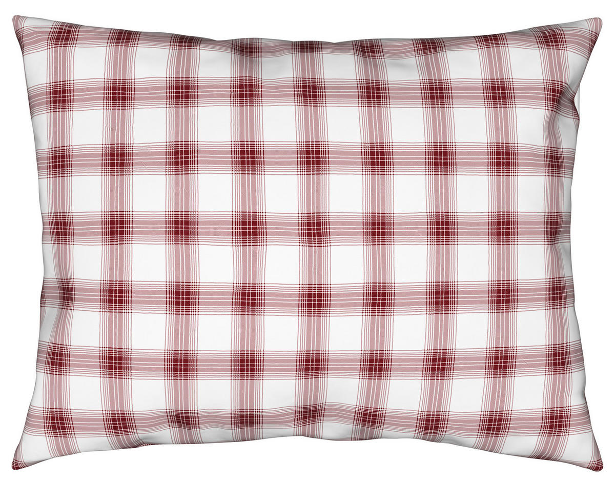WENDEBETTWÄSCHE TALVI Renforcé 140/200 cm  - Rot/Weiß, KONVENTIONELL, Textil (140/200cm) - Esposa