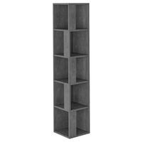 ECKREGAL 32/159/32 cm Grau  - Grau, Design, Holzwerkstoff (32/159/32cm) - Livetastic