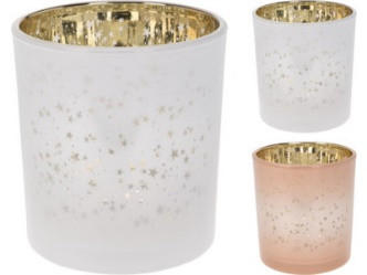 SUPORT PENTRU LUMÂNĂRI - Basics, sticlă (7/7/8cm)