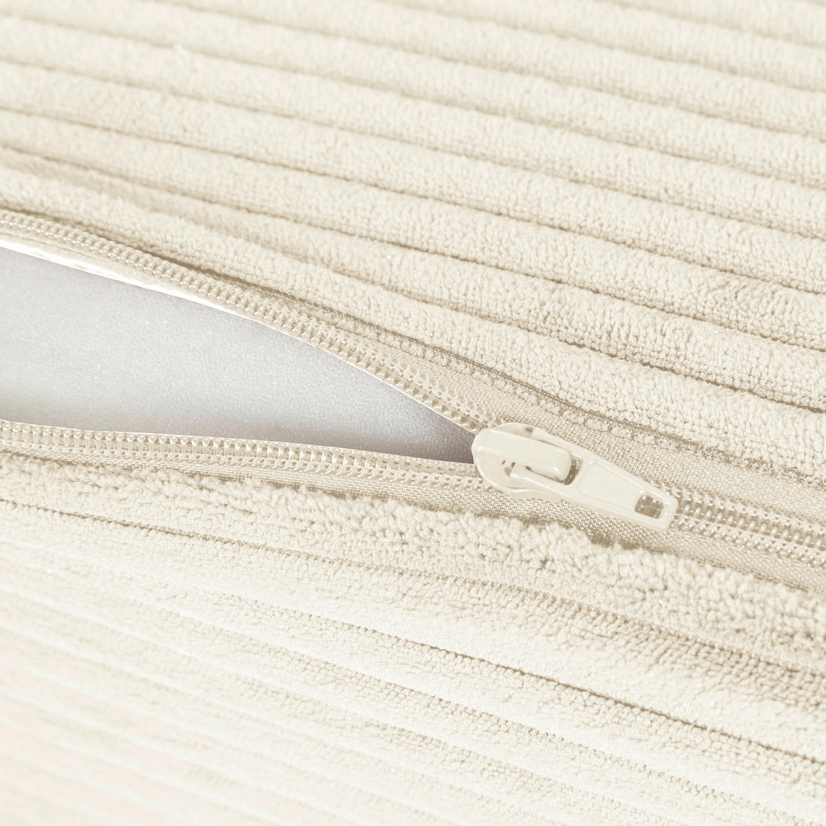 SCHLAFSOFA Cord Creme  - Creme, MODERN, Textil (200/70/90cm) - Livetastic