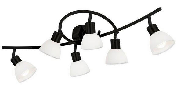 STRAHLER 75/25/14,4 cm   - Klar/Schwarz, Basics, Glas/Metall (75/25/14,4cm) - Novel