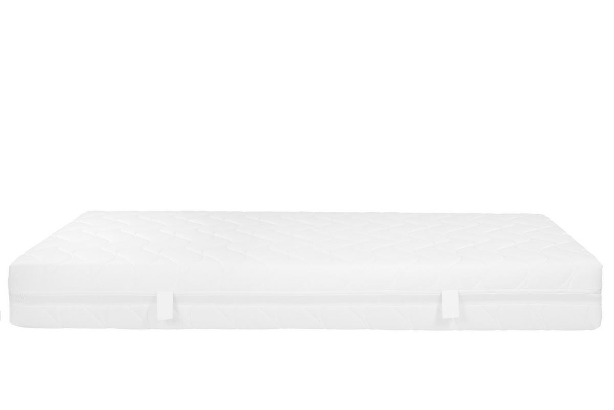 WENDEMATRATZE - Weiß, MODERN, Textil (100/200cm) - Livetastic