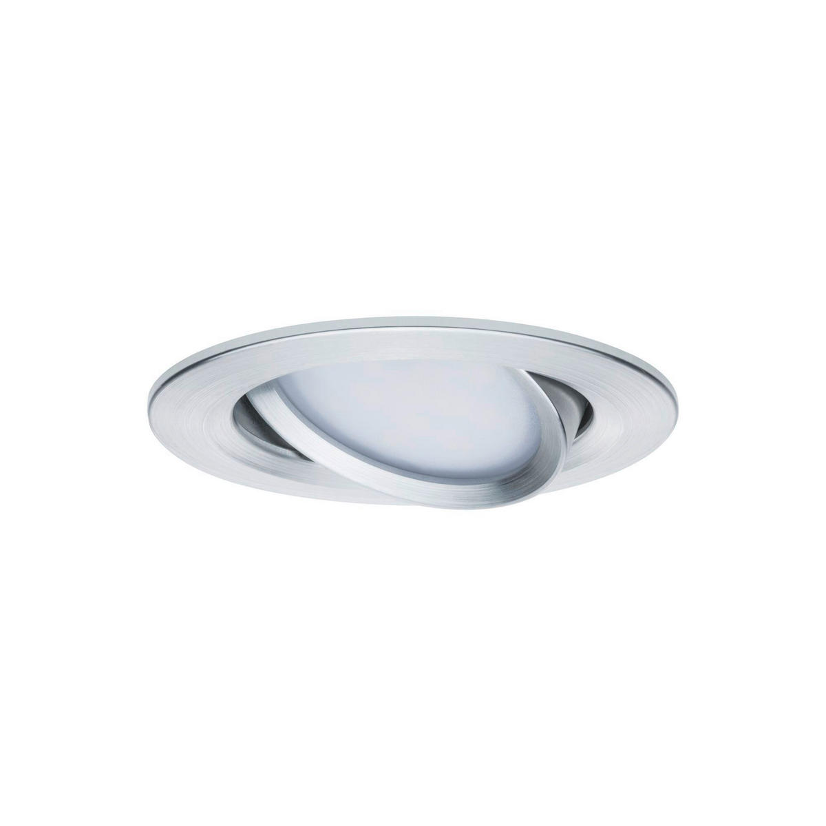 LED-DECKENLEUCHTE 8,4 cm  - Alufarben, Basics, Metall (8,4cm) - Paulmann
