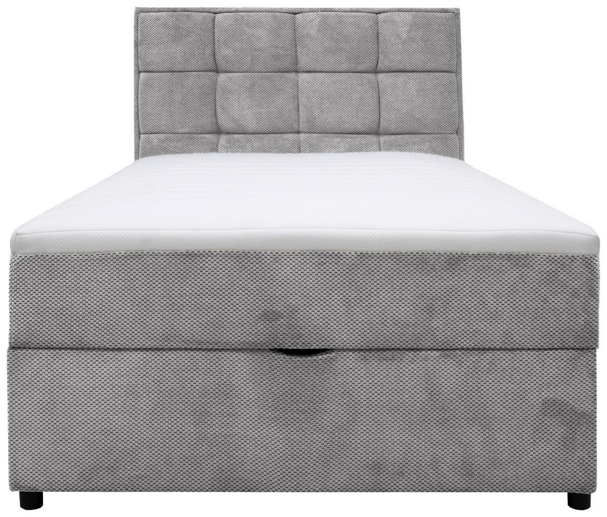 BOXBETT 120/200 cm  in Grau  - Grau, MODERN, Holz/Holzwerkstoff (120/200cm) - MID.YOU