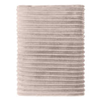 PLÉD 240/220 cm  - világosbarna, Basics, textil (240/220cm)