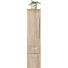 SEITENSCHRANK 30/131/33 cm - Chromfarben/Eichefarben, Design, Glas/Holzwerkstoff (30/131/33cm) - Novel SEITENSCHRANK 30/131/33 cm - Chromfarben/Eichefarben, Design, Glas/Holzwerkstoff (30/131/33cm) - Novel