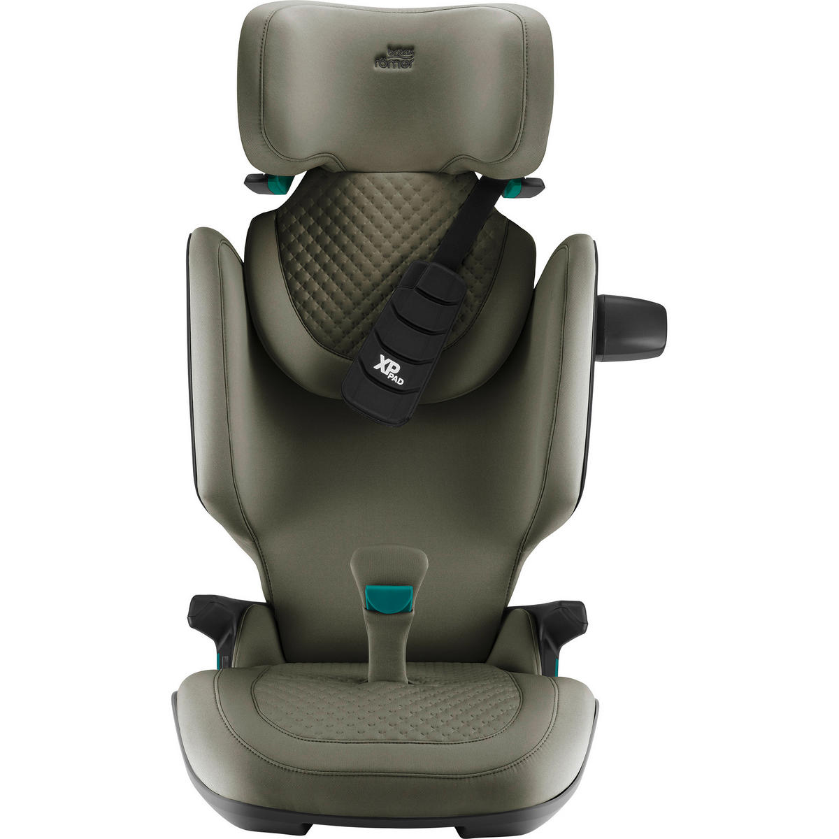 KINDERAUTOSITZ Kidfix Pro  - Olivgrün, Basics, Kunststoff/Textil (48/83/42cm) - Britax Römer