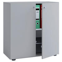 MAPPSKÅP - grå, Basics, trämaterial (70/74/39cm) - MID.YOU