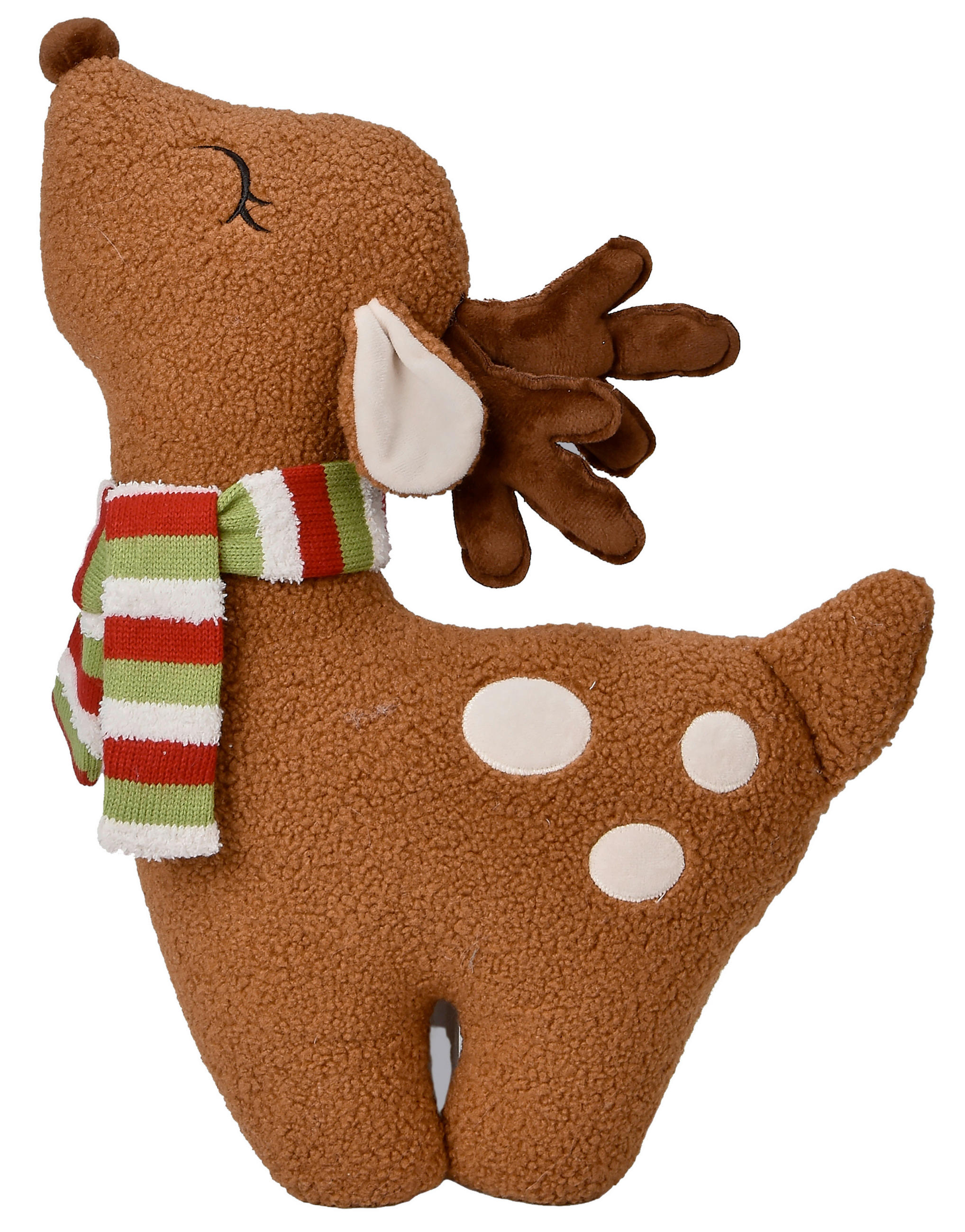 ZIERKISSEN    - Braun, LIFESTYLE, Textil (38/48cm) - X-Mas