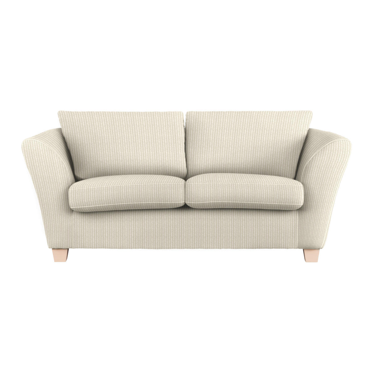 2-SITS SOFFA i textil beige  - beige/naturfärgad, trä/textil (190/70-85/95cm) - MID.YOU