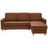 WOHNLANDSCHAFT in Leder Braun - Eichefarben/Braun, KONVENTIONELL, Leder/Holz (245/165cm) - Xora WOHNLANDSCHAFT in Leder Braun - Eichefarben/Braun, KONVENTIONELL, Leder/Holz (245/165cm) - Xora