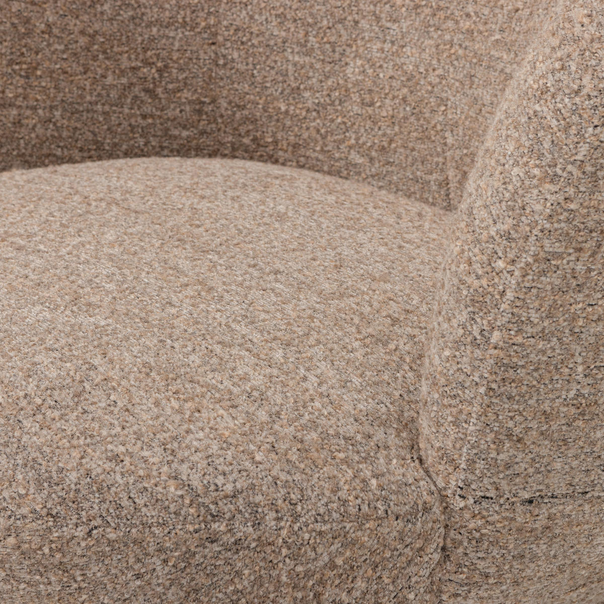 SESSEL in Webstoff Braun  - Braun, Design, Textil (73/72/71cm) - Livetastic