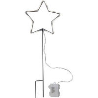 STIMMUNGSLEUCHTER 22,0/1,5/58,0 cm   - Schwarz/Weiß, KONVENTIONELL, Kunststoff/Metall (22,0/1,5/58,0cm) - Eglo