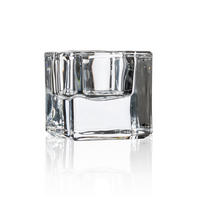 ÜVEG TEAMÉCSESTARTÓ - Basics, Üveg (5/5/4,8cm) - Ambia Home
