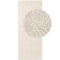 LÄUFER 80/200 cm Majoli  - Creme, Basics, Textil (80/200cm) - Elle Decoration