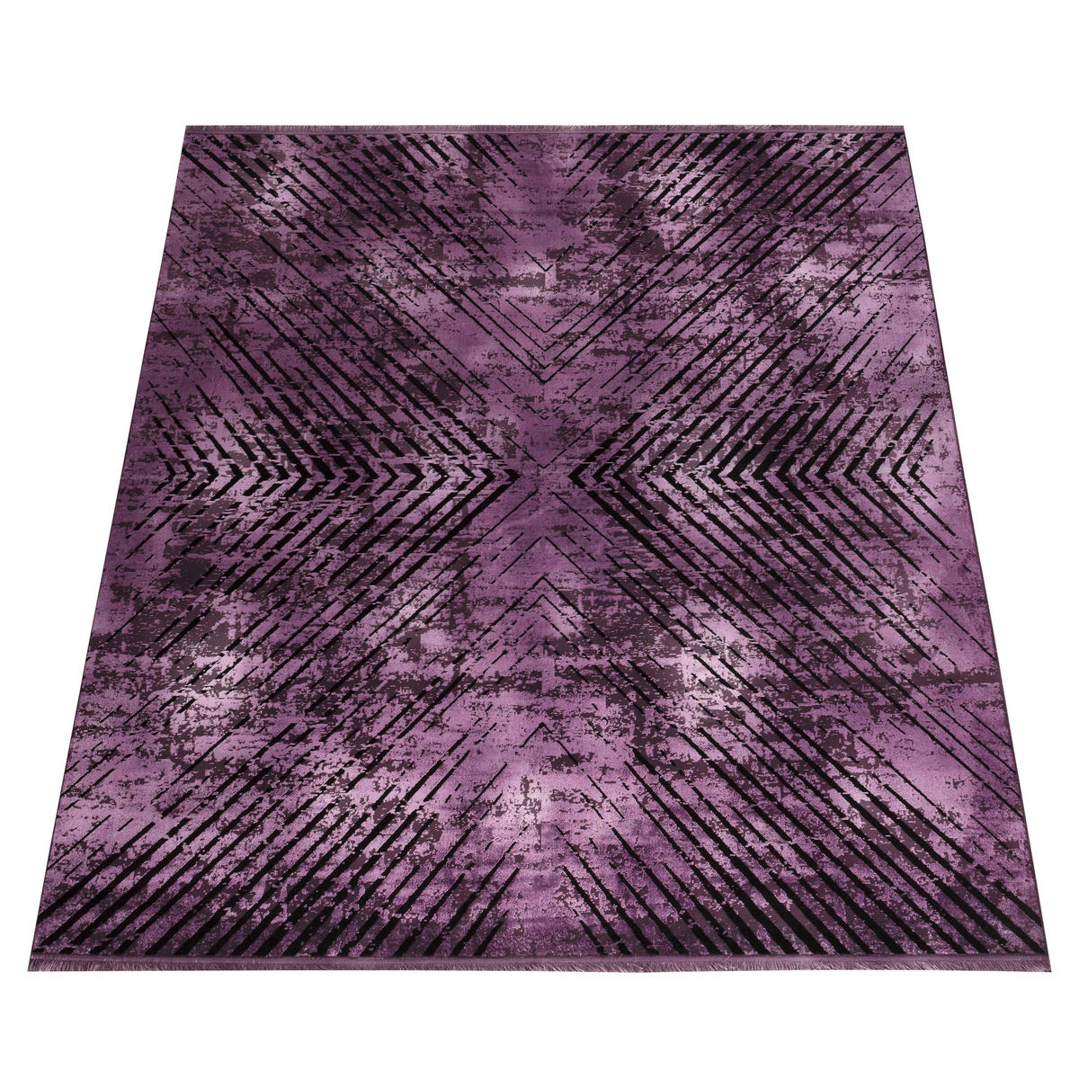 LÄUFER 80/250 cm Elite  - Lila, Design, Textil (80/250cm) - Novel