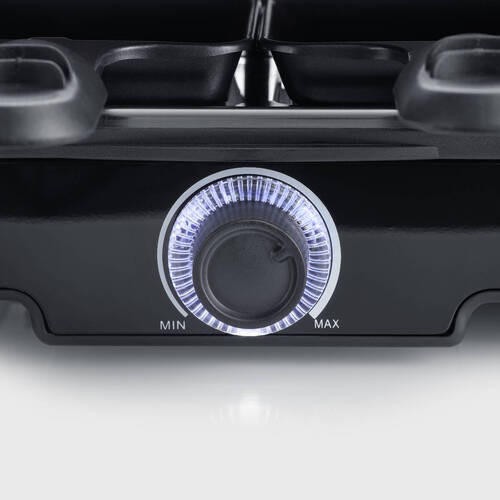 RACLETTE-GRILL  - Schwarz, Basics, Kunststoff - Severin