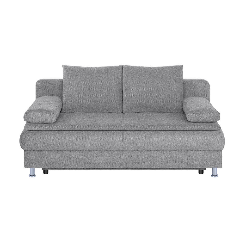P & B ROZKLADACIA POHOVKA, textil, kompozitné drevo, taupe
