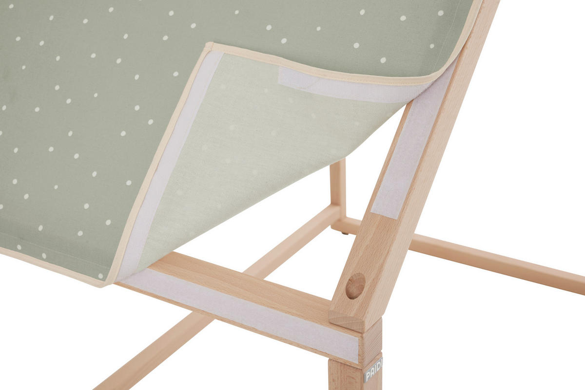 BALDAHIN  Little PAIDI House  - zelena, Basics, tekstil (97/235cm) - Paidi