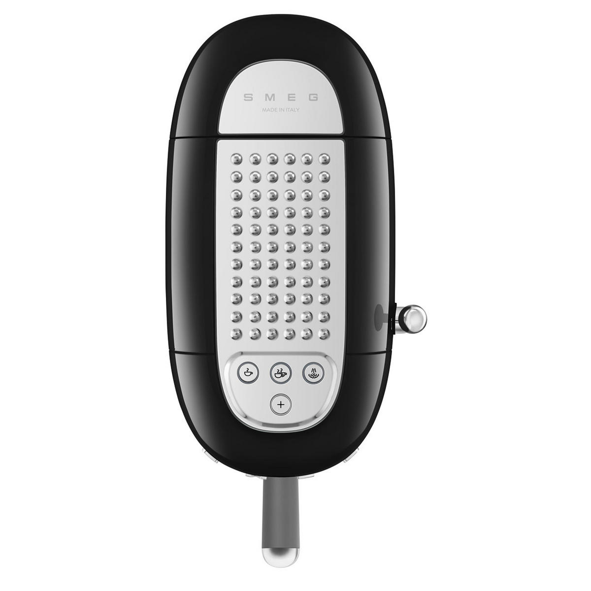 ESPRESSOMASCHINE 50´s Style  - Schwarz Hochglanz, Basics, Kunststoff/Metall (14,9/33/32,9cm) - SMEG