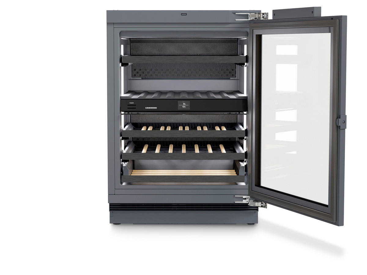 WEINKÜHLSCHRANK UWpri 3762 Vinidor Selection  - Anthrazit/Schwarz, Basics, Metall (60/86-92/56,5cm) - Liebherr