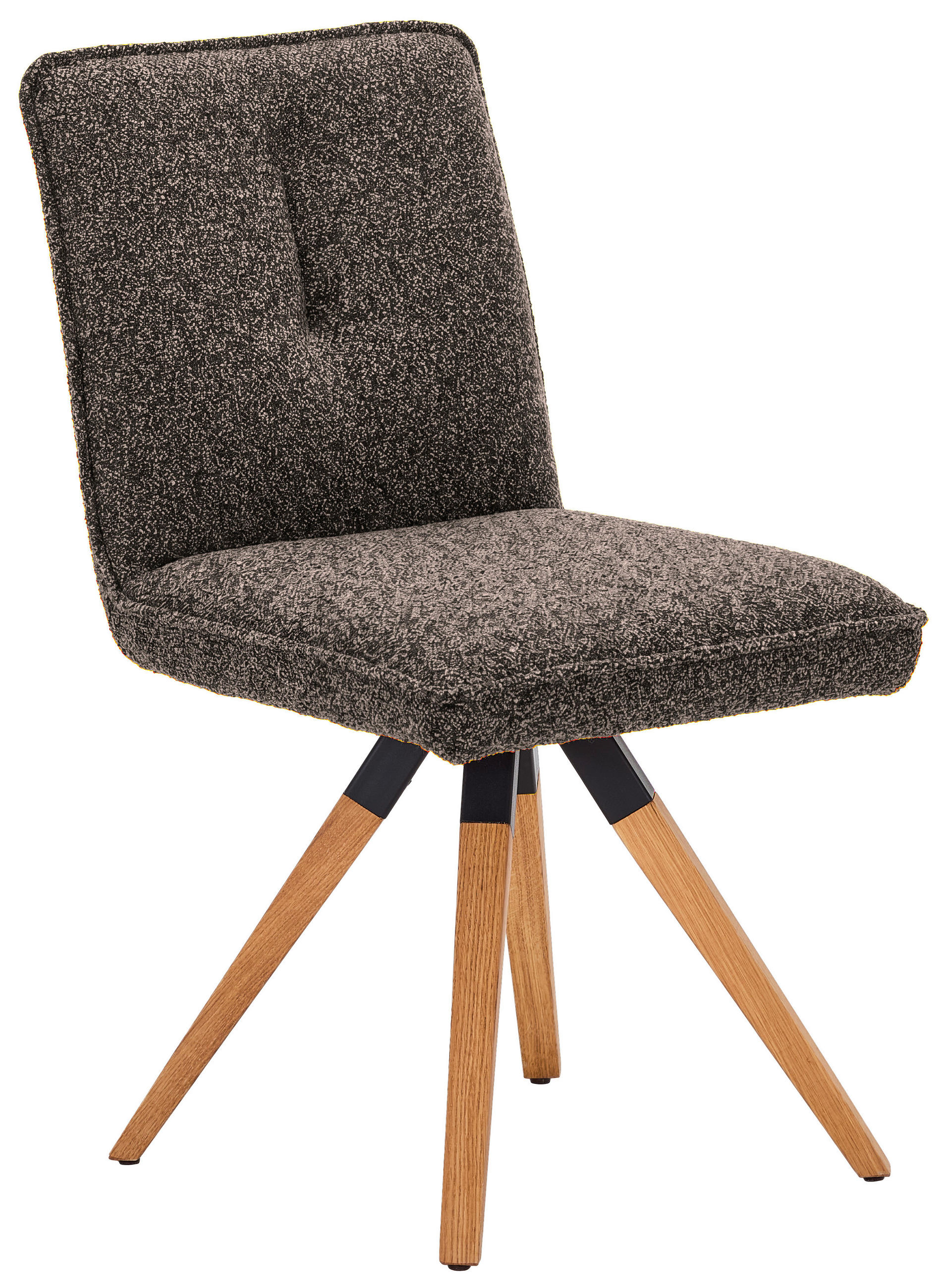 STUHL - Grau, KONVENTIONELL, Holz/Textil (47/88/60cm) - Venda