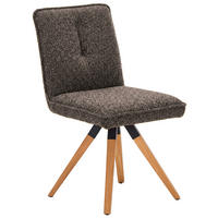 STUHL - Grau, KONVENTIONELL, Holz/Textil (47/88/60cm) - Venda